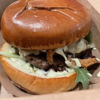 Riverside Food Lab - Shroomin around burger - Food Court Near Me - Riverside, California