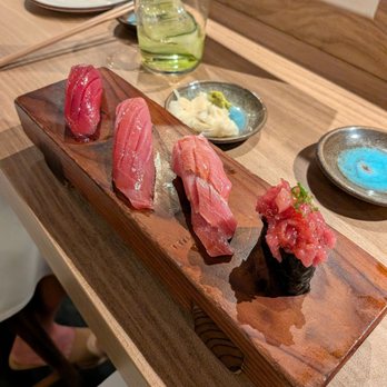 Azuki Sushi - Bluefin Four Ways - Sushi Bars Near Me - San Diego, California Azuki Sushi - Bluefin Four Ways - Sushi Bars Near Me - San Diego, California