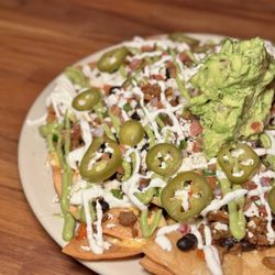 Nachos at Gibney's NYC
