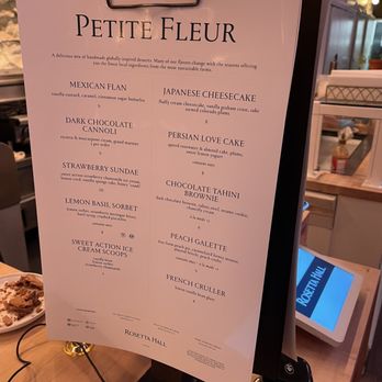 Petite Fleur - the menu for the restaurant - Patisserie/Cake Shop Near Me - Boulder, Colorado