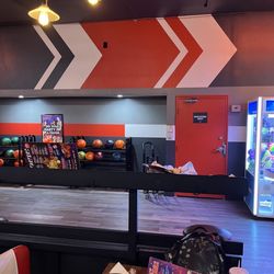 Bowlero Pikesville - Back of bowling area
