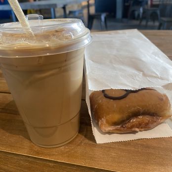 Slodoco Donuts - Lavender latte and Nutella pillow donut - Donuts Near Me - Goleta, California Slodoco Donuts - Lavender latte and Nutella pillow donut - Donuts Near Me - Goleta, California