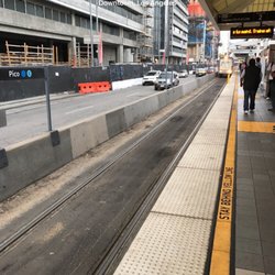 Pico Blue Line Station - I see the train a comin'...