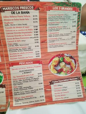 Menu photo 6 Santos Mariscos Seefood Puerto Vallarta, JAL