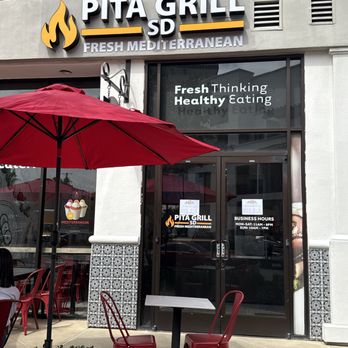 Pita Grill SD - Outdoor - Mediterranean Near Me - San Diego, California Pita Grill SD - Outdoor - Mediterranean Near Me - San Diego, California