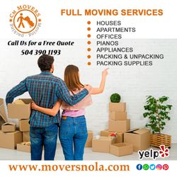Movers NOLA - New Orleans moving services packing and moving