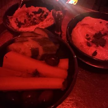 Marrakech - Veggies, hummus, and other dip. - Middle Eastern Near Me - Las Vegas, Nevada