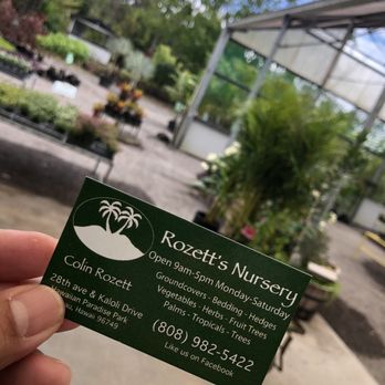 Rozett's Nursery - Nurseries & Gardening Near Me - Keaau, Hawaii