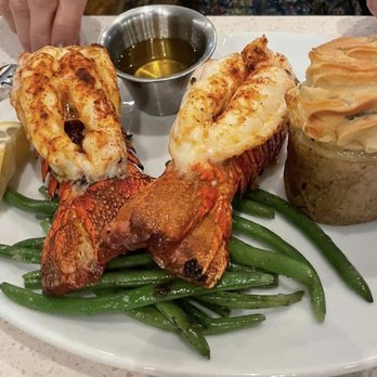 Prime Catch - Tristan lobster tails with green beans and baked potato - Seafood Near Me - Boynton Beach, Florida Prime Catch - Tristan lobster tails with green beans and baked potato - Seafood Near Me - Boynton Beach, Florida
