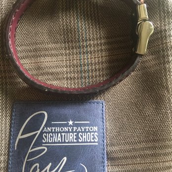 P&N Mens Store - Anthony Payton handmade Brazilian leather bracelet with keep safe bag. - Shoe Stores Near Me - Fort Wayne, Indiana P&N Mens Store - Anthony Payton handmade Brazilian leather bracelet with keep safe bag. - Shoe Stores Near Me - Fort Wayne, Indiana