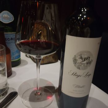 Rocco Steakhouse - Nice bottle of merlot - American Near Me - New York, New York Rocco Steakhouse - Nice bottle of merlot - American Near Me - New York, New York