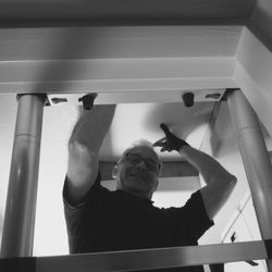 Clear View Home Inspections - Marcel at work