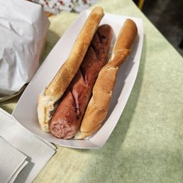 Plain Hot Dog