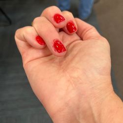 Spa Nails - Tired of my fingers getting cut up every time.