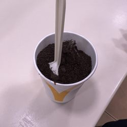 McDonald's - McFlurries don't come mixed here. DIY