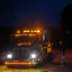 Wilton Springs Towing - All lit up