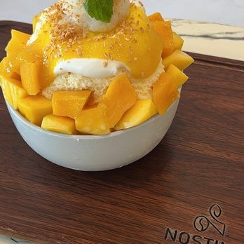 Nostimo Cafe & Tea - Mango bingsoo - Coffee & Tea Near Me - Westminster, California Nostimo Cafe & Tea - Mango bingsoo - Coffee & Tea Near Me - Westminster, California