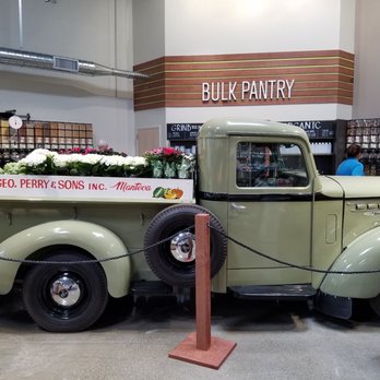 Raley's - A vintage produce delivery truck on display. I assume this is a limited-time display, so get your selfies in before they take it away! :D - Grocery Near Me - Sacramento, California Raley's - A vintage produce delivery truck on display. I assume this is a limited-time display, so get your selfies in before they take it away! :D - Grocery Near Me - Sacramento, California