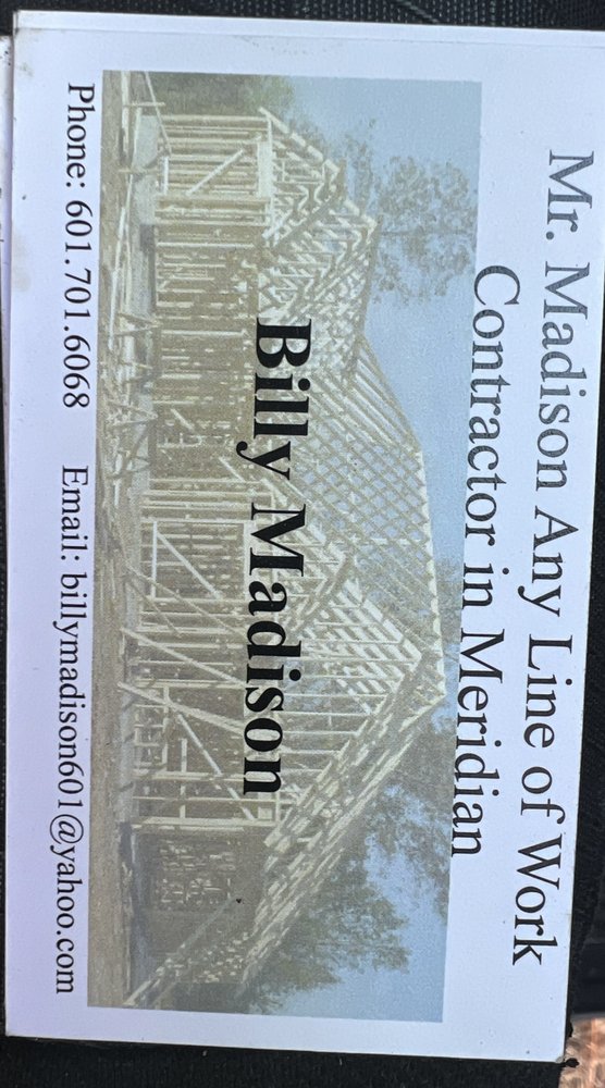 Slide of Mr Madison Any Line of Work