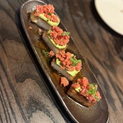 Blue Sushi Sake Grill - Crispy Rice Cake vegan
