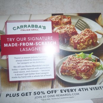 Carrabba's Italian Grill - Italian Near Me - Apex, North Carolina