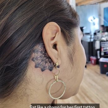 Skin Design Tattoo - Brooklyn - Isn't this cute but a bit edgy?  Thanks to Alex - Tattoo Near Me - Brooklyn, New York
