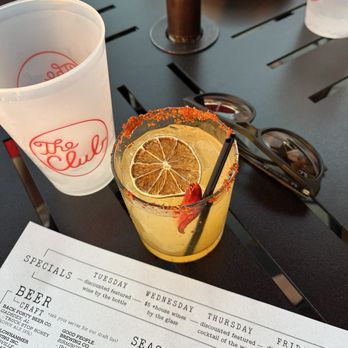 The Club - Tajin margarita - American Near Me - Birmingham, Alabama The Club - Tajin margarita - American Near Me - Birmingham, Alabama