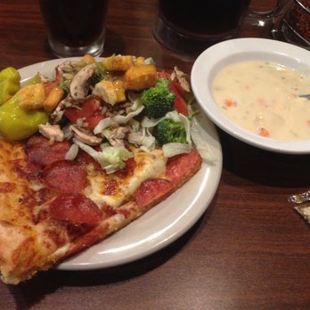 Vito's - Salad bar with pizza and bacon potato soup. $8.99 - Italian Near Me - Bullhead City, Arizona Vito's - Salad bar with pizza and bacon potato soup. $8.99 - Italian Near Me - Bullhead City, Arizona