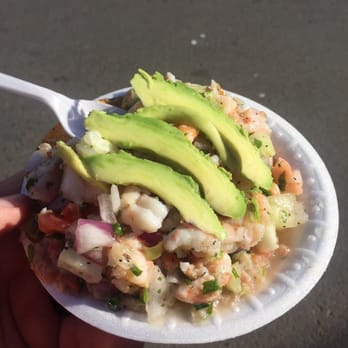 El Güero - Shrimp/Fish ceviche tostada - Seafood Near Me - Ensenada, BCN El Güero - Shrimp/Fish ceviche tostada - Seafood Near Me - Ensenada, BCN