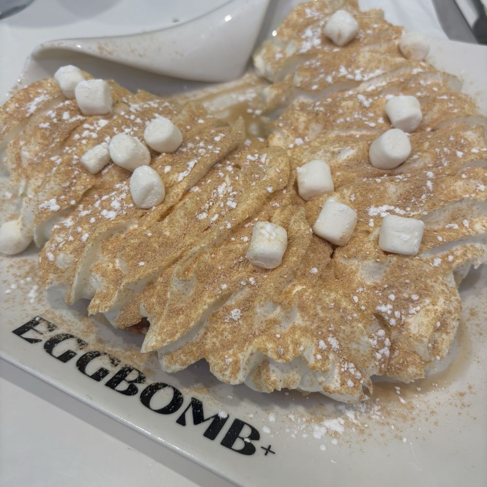 Eggbomb+ - Injeolmi croffle - Breakfast & Brunch Near Me - Burnaby, British Columbia