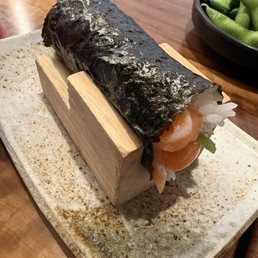 Salmon Handroll Salmon Handroll