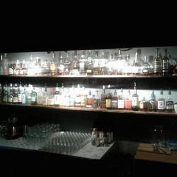 Well stocked bar, catch the Owner behind the bar , good times
