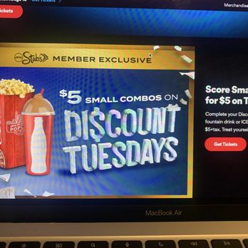 AMC Baton Rouge 16 - You have to make sure that the kind of movie is $5. Usually the Imax type showings don't qualify, but you will see it in your cart . - Cinema Near Me - Baton Rouge, Louisiana AMC Baton Rouge 16 - You have to make sure that the kind of movie is $5. Usually the Imax type showings don't qualify, but you will see it in your cart . - Cinema Near Me - Baton Rouge, Louisiana