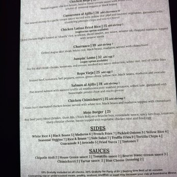 Mojo RVC - Menu - Latin American Near Me - Rockville Centre, New York Mojo RVC - Menu - Latin American Near Me - Rockville Centre, New York