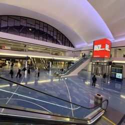 Area leading to all gates