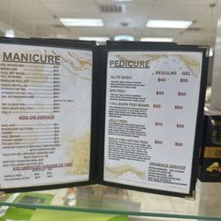 Glitz Nail Lounge - Menu
