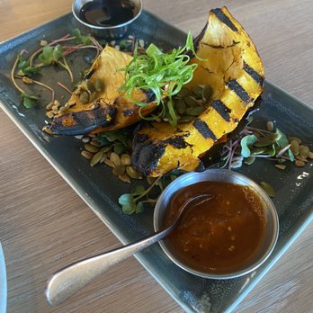Owamni - Fire roasted pumpkin - New American Near Me - Minneapolis, Minnesota