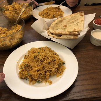 Royal India - Saffron Rice and Garlic Naan - Indian Near Me - Manchester, New Hampshire Royal India - Saffron Rice and Garlic Naan - Indian Near Me - Manchester, New Hampshire