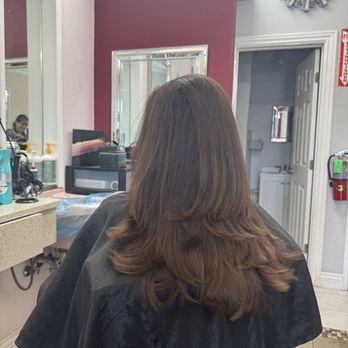 Sunny Salon - My friend's haircut results. We were both so satisfied! - Hair Salons Near Me - Sunnyvale, California Sunny Salon - My friend's haircut results. We were both so satisfied! - Hair Salons Near Me - Sunnyvale, California