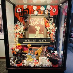 Club Level at Oracle Park - Willie Mays Tribute Display