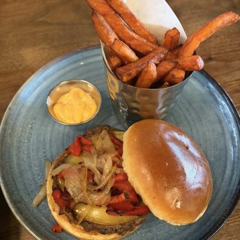 Eureka! - Bacon jalapeño jam burger wow - Bars Near Me - Cerritos, California Eureka! - Bacon jalapeño jam burger wow - Bars Near Me - Cerritos, California