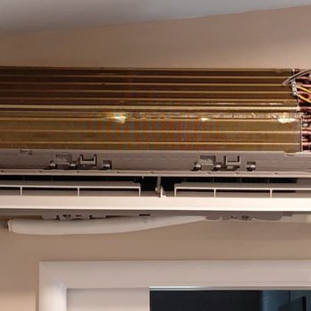 AD Mechanical - mini split with cover off getting repaired - Heating & Air Conditioning/HVAC Near Me - San Mateo, California AD Mechanical - mini split with cover off getting repaired - Heating & Air Conditioning/HVAC Near Me - San Mateo, California
