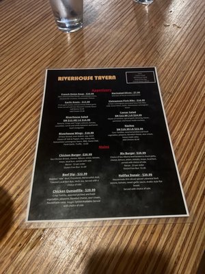 Menu photo 1 Riverhouse Golden, BC