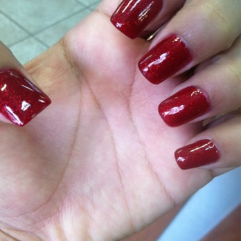 Passion Nails - I'm honor of 4th of July I went all sparkles! - Nail Salons Near Me - Los Angeles, California