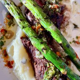 Grilled Hanger Steaks Grilled Hanger Steaks
