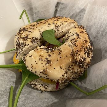 Two Hearted Queen - Breakfast Bagel - Coffee & Tea Near Me - Chicago, Illinois
