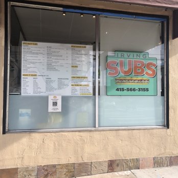 Irving Subs - Outside - Sandwiches Near Me - San Francisco, California Irving Subs - Outside - Sandwiches Near Me - San Francisco, California