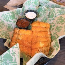 Cheesey garlic bread Cheesey garlic bread