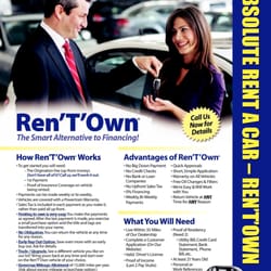 Absolute Cars Rent 2 Own