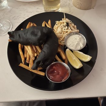 Seaside Provisions - Black Fish and Chips - Tapas/Small Plates Near Me - North Vancouver, British Columbia